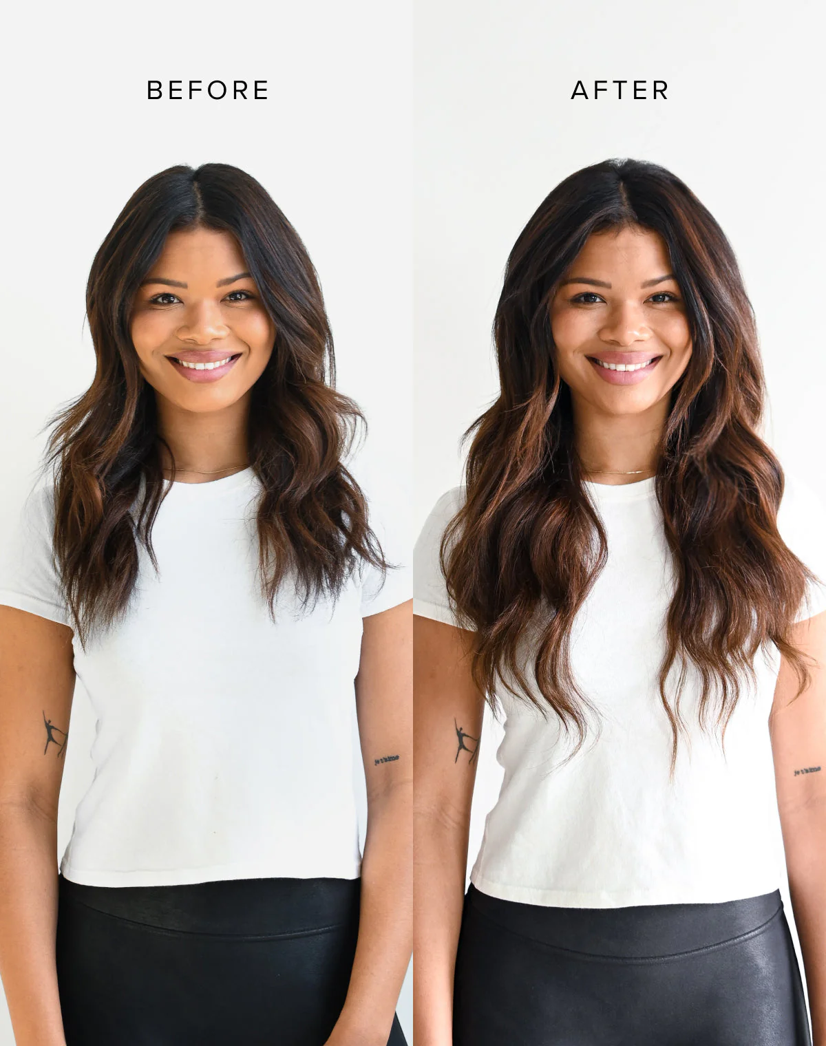 18" Regular Clip-In Straight | #1N Natural Black - Image 7