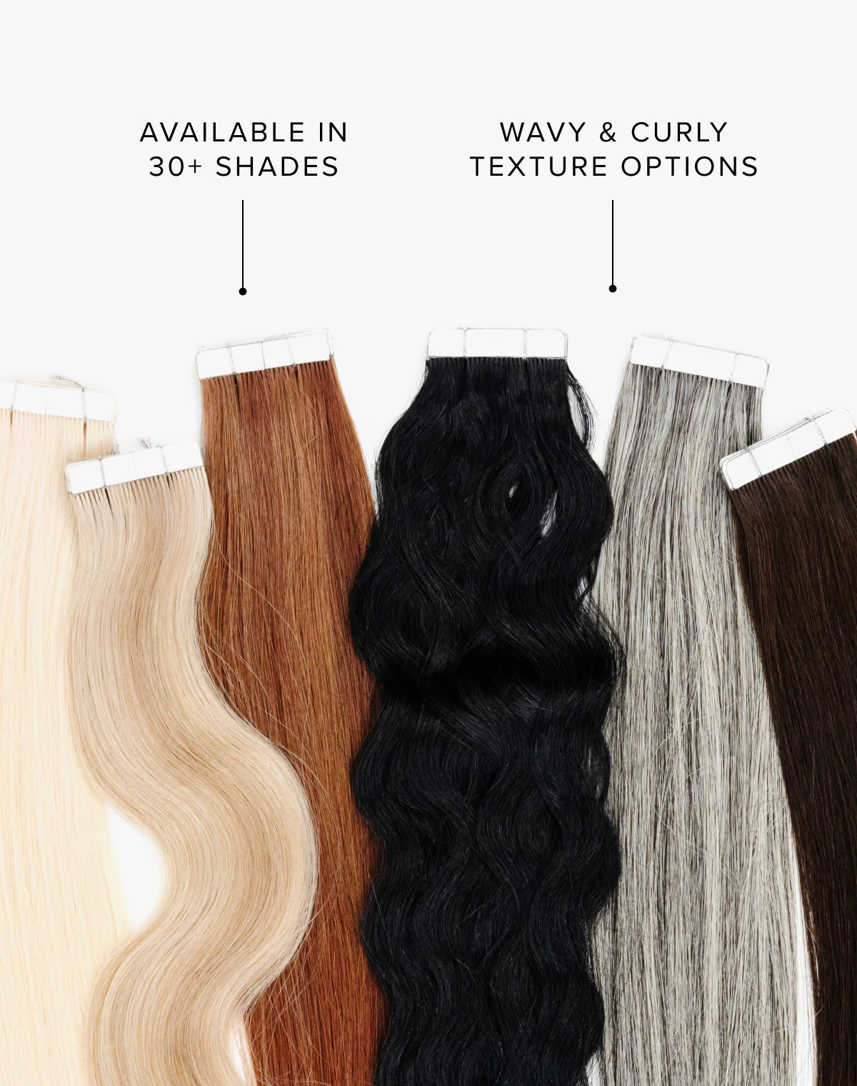 22" Tape-In Straight Dark Copper #38 - Image 2