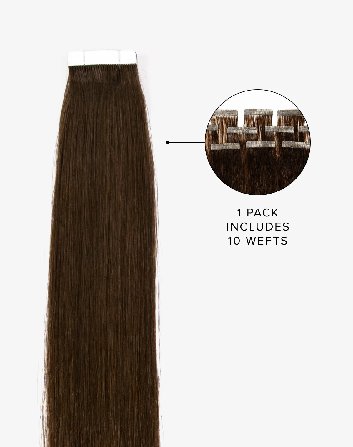22" Tape-In Straight Ombre #4/30/613 - Image 3