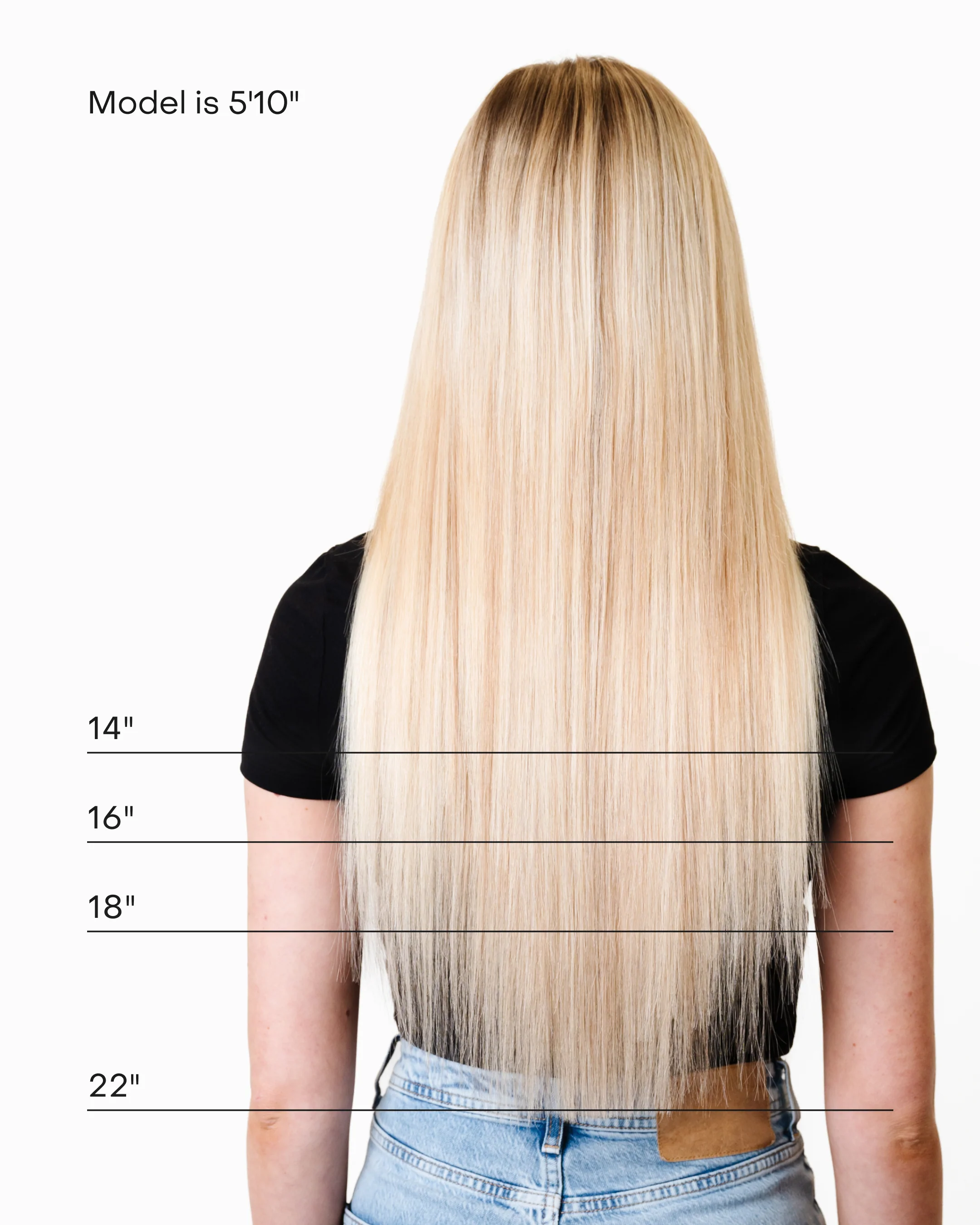 Signature Tape-In, Straight | #7N/11N Light Blonde Balayage - Image 5