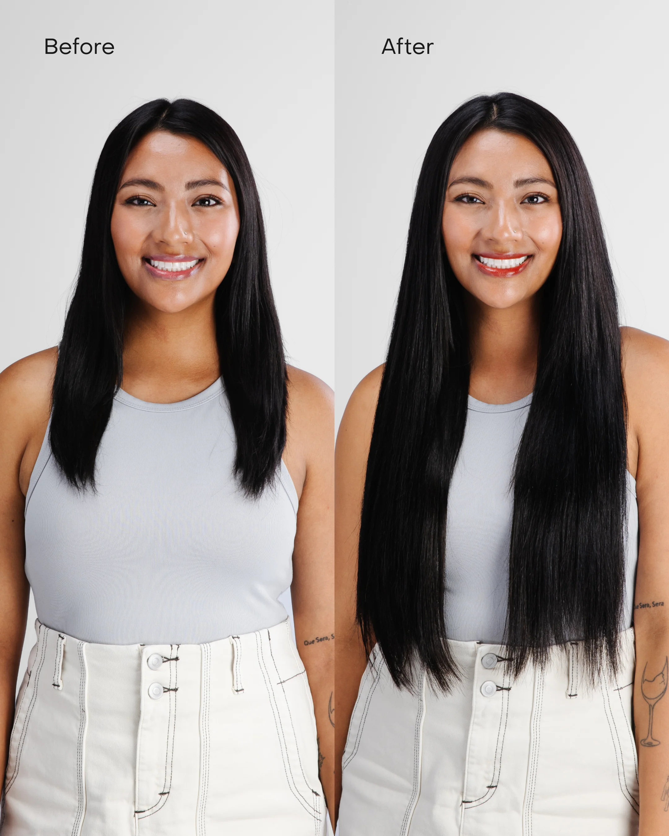Tape Weft, Straight #6N Dark Blonde - Image 6